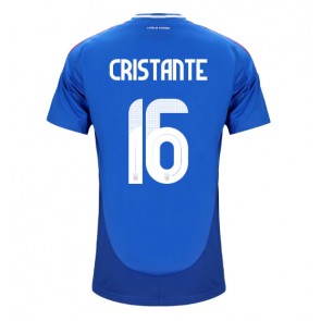 Italien Bryan Cristante #16 Replika Hjemmebanetrøje EM 2024 Kortærmet